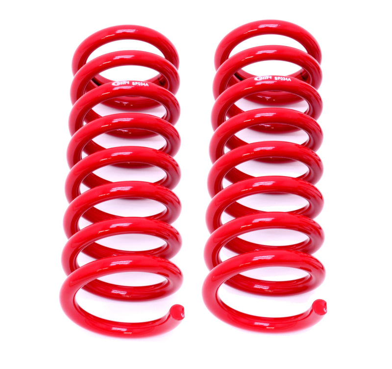 BMR 64-72 A-Body Front Lowering Springs - Red - DTX Performance