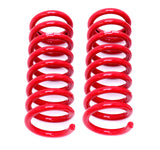 BMR 64-72 A-Body Front Lowering Springs - Red