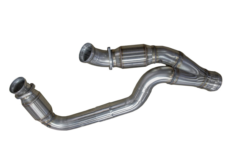 Kooks 2019+ GM 1500 Series Truck 6.2L 3in x OEM Outlet Catted SS Y Pipe Kooks HDR Req - DTX Performance