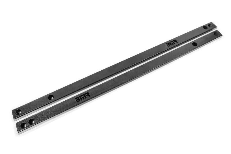 BMR 15-20 S550 Mustang Chassis Jacking Rails (Shorter Tube) - Black Hammertone - DTX Performance