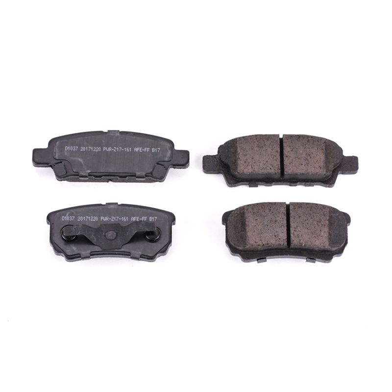 Power Stop 11-14 Chrysler 200 Rear Z16 Evolution Ceramic Brake Pads - DTX Performance