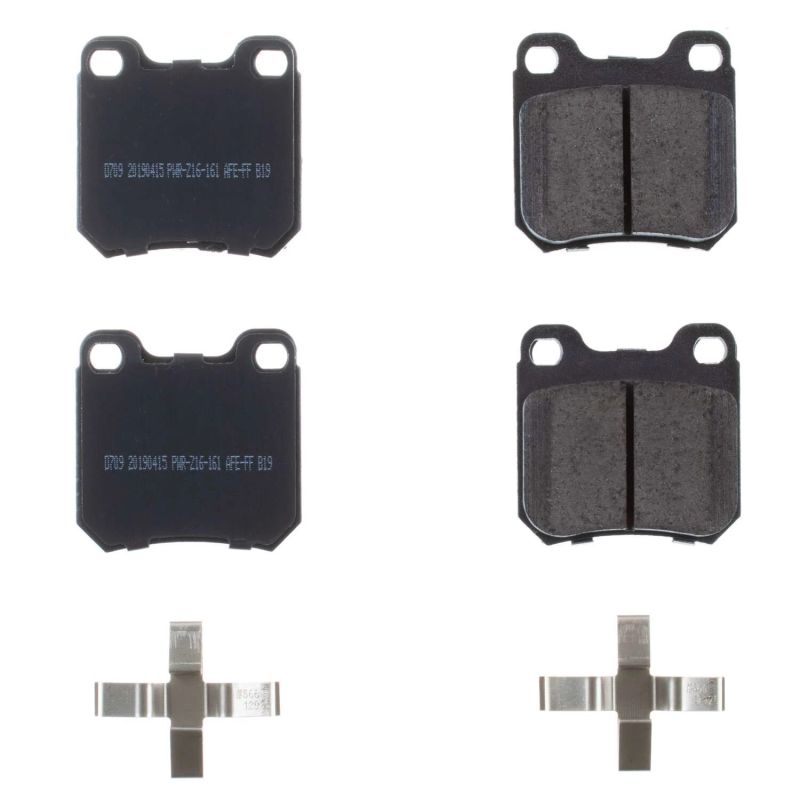 Power Stop 97-01 Cadillac Catera Rear Z17 Evolution Ceramic Brake Pads w/Hardware - DTX Performance