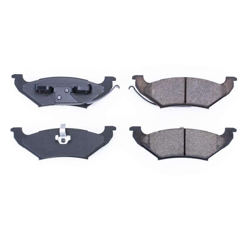 Power Stop 97-00 Chrysler Town & Country Rear Z16 Evolution Ceramic Brake Pads - DTX Performance