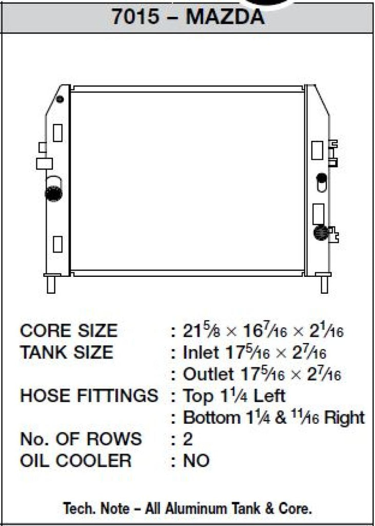 CSF 06-12 Mazda Miata Radiator - DTX Performance