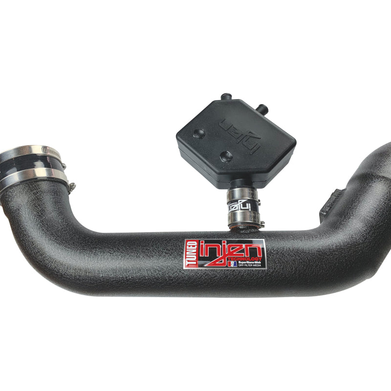 Injen 05-19 Nissan Frontier 4.L V6 w/ Power Box Wrinkle Black Power-Flow Air Intake Syst - DTX Performance