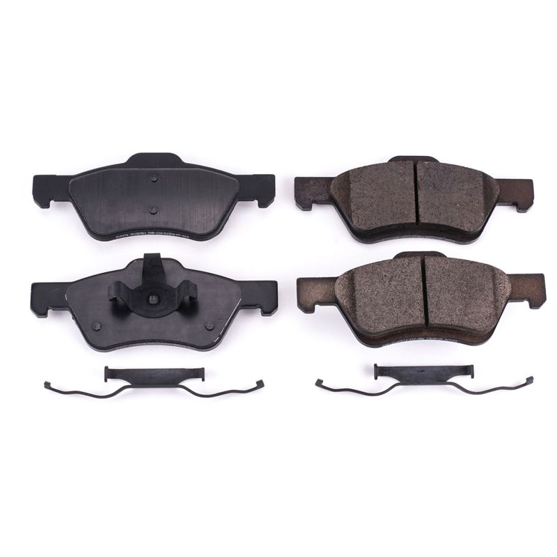 Power Stop 05-10 Ford Escape Front Z17 Evolution Ceramic Brake Pads w/Hardware - DTX Performance