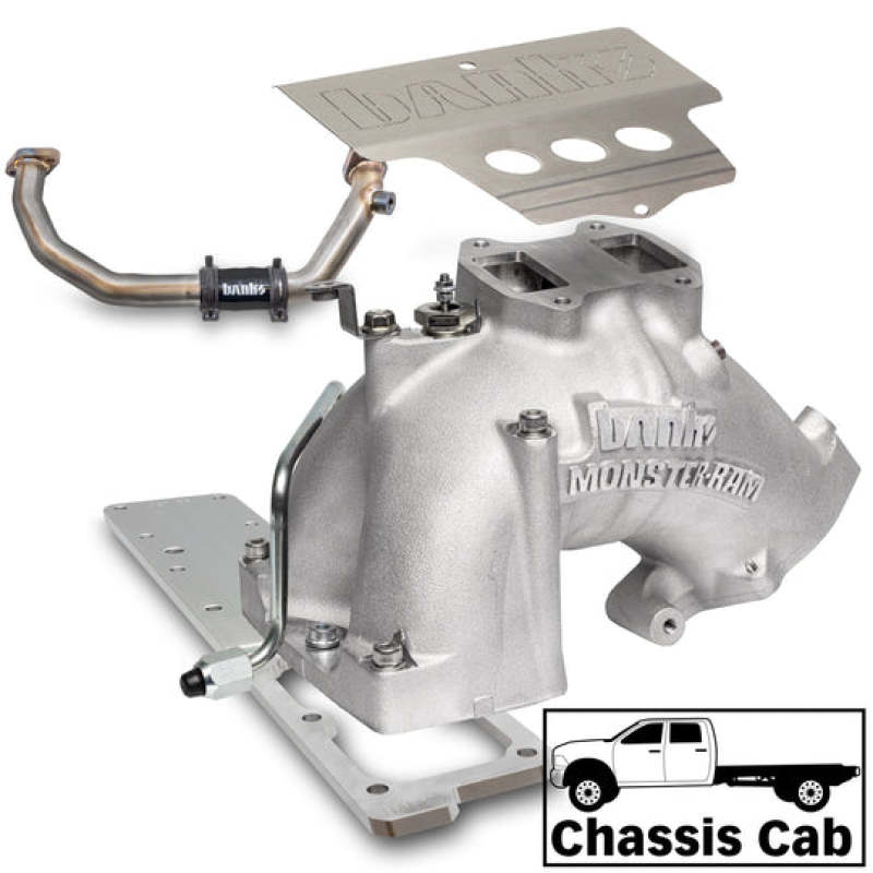 Banks Power 19-24 Ram 3500/4500/5500 6.7L Diesel Monster-Ram Intake System w/Fuel Line - Natural - DTX Performance