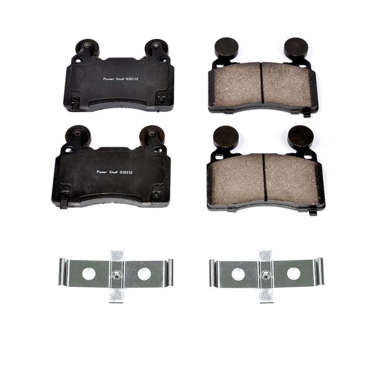 Power Stop 16-18 Cadillac CT6 Front Z17 Evolution Ceramic Brake Pads w/Hardware - DTX Performance