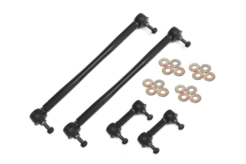 BMR 10-11 5th Gen Camaro Front and Rear Sway Bar End Link Kit - Black - DTX Performance