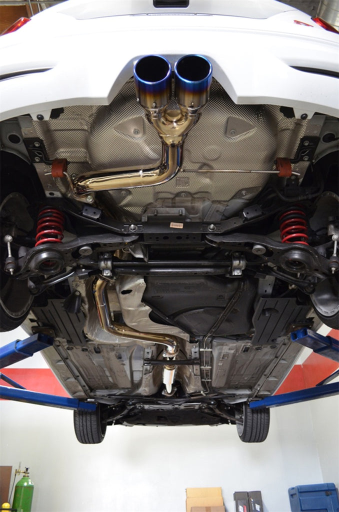 Injen 13--19 Ford Focus ST 2.0L (t) 3.00in Cat-Back Stainless Steel Exhaust System w/Titanium Tip - DTX Performance