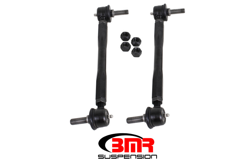 BMR 05-14 S197 Mustang Front Sway Bar End Link Kit - Black - DTX Performance