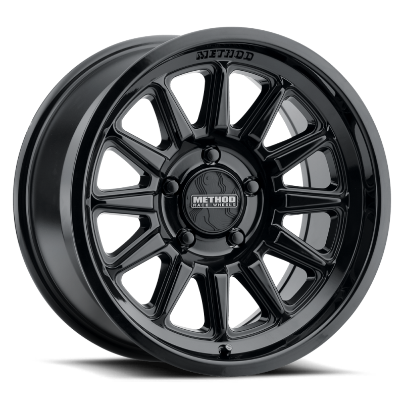 Method MR323 17x9 / 5x5 BP / -38ET / 3.47in BS / 71.5mm CB - Gloss Black Wheel - DTX Performance