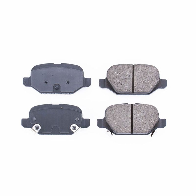 Power Stop 13-17 Fiat 500 Rear Z16 Evolution Ceramic Brake Pads - DTX Performance