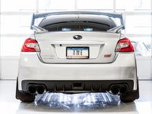 Load image into Gallery viewer, AWE Tuning Subaru STI VA / WRX GV / STI GV Sedan Touring Edition Exhaust - Diamond Black Tip (102mm) - DTX Performance