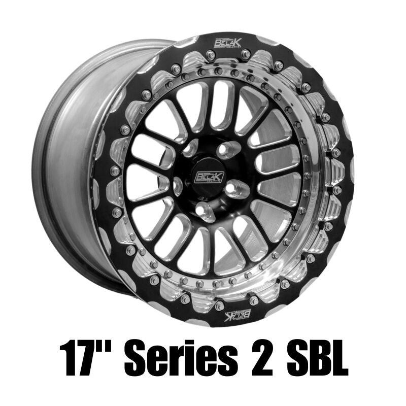 Belak 17x11 / 6.25in BS / 5x114.3 BP / High Pad / Series 2 Wheel - Single Beadlock - DTX Performance