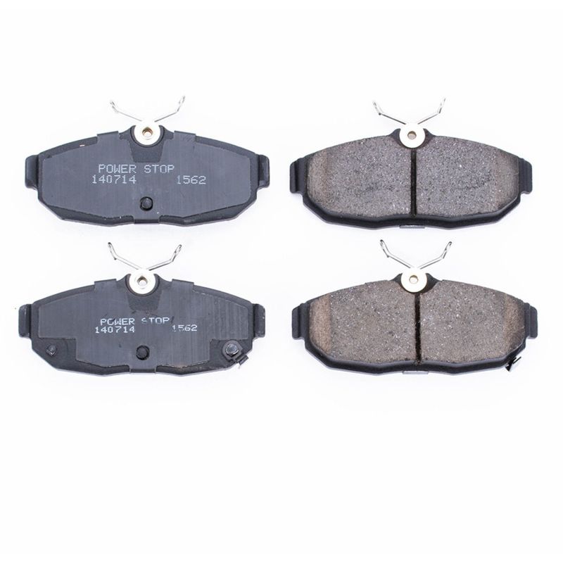 Power Stop 2012 Ford Mustang Rear Z16 Evolution Ceramic Brake Pads - DTX Performance