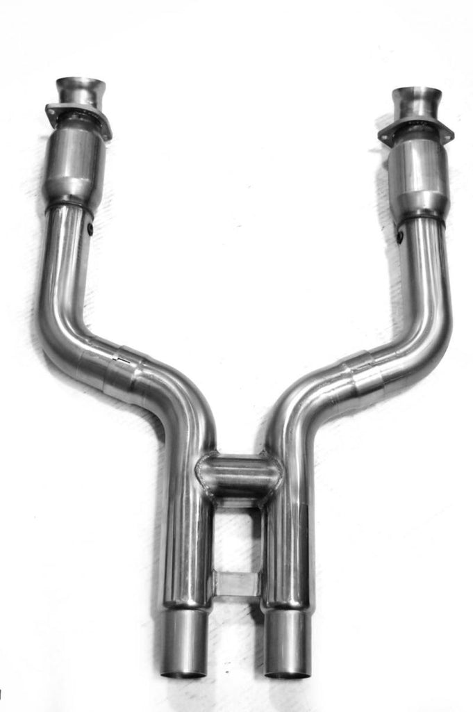 Kooks 07-10 Ford Shelby GT-500 5.4L 4V 3in x 2 1/2in OEM Cat SS H-Pipe Kooks HDR Req - DTX Performance