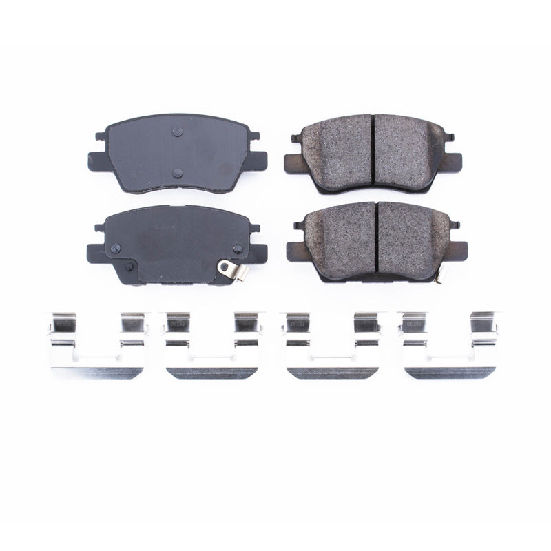 Power Stop 17-19 Chevrolet Bolt EV Front Z17 Evolution Ceramic Brake Pads w/Hardware - DTX Performance