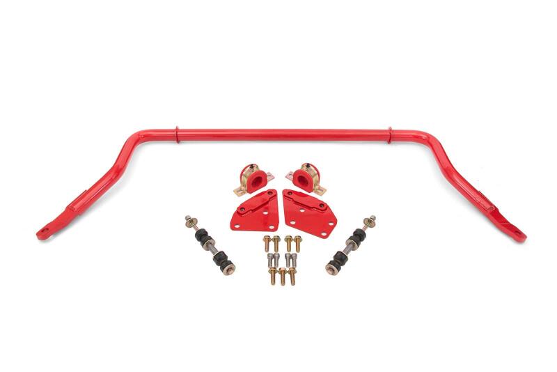 BMR 82-92 Chevrolet Camaro / Pontiac Firebird Sway Bar Kit Front Hollow 35mm Non-Adjustable - Red - DTX Performance