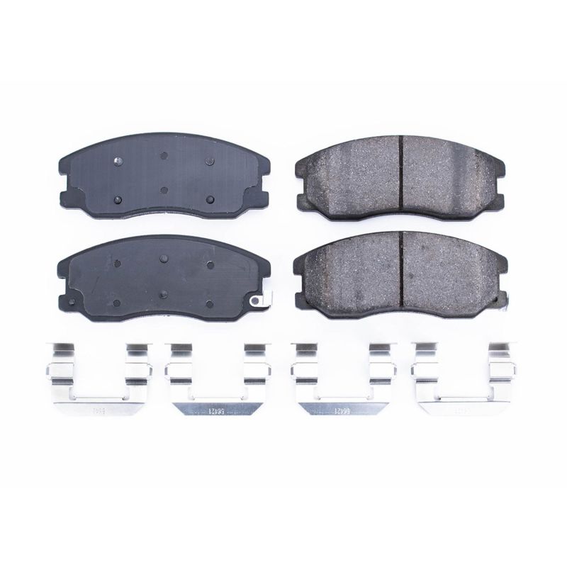 Power Stop 12-15 Chevrolet Captiva Sport Front Z17 Evolution Ceramic Brake Pads w/Hardware - DTX Performance