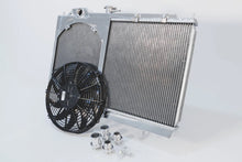 Load image into Gallery viewer, CSF 96-07 Mitsubishi Evo 4/5/6/7/8/9 Full-Slim Radiator w/12in Fan &amp; Shroud/-16AN &amp; Slip On Fitting - DTX Performance