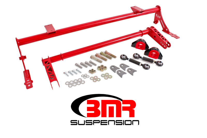 BMR 05-14 S197 Mustang Rear Bolt-On Hollow 35mm Xtreme Anti-Roll Bar Kit (Polyurethane) - Red - DTX Performance