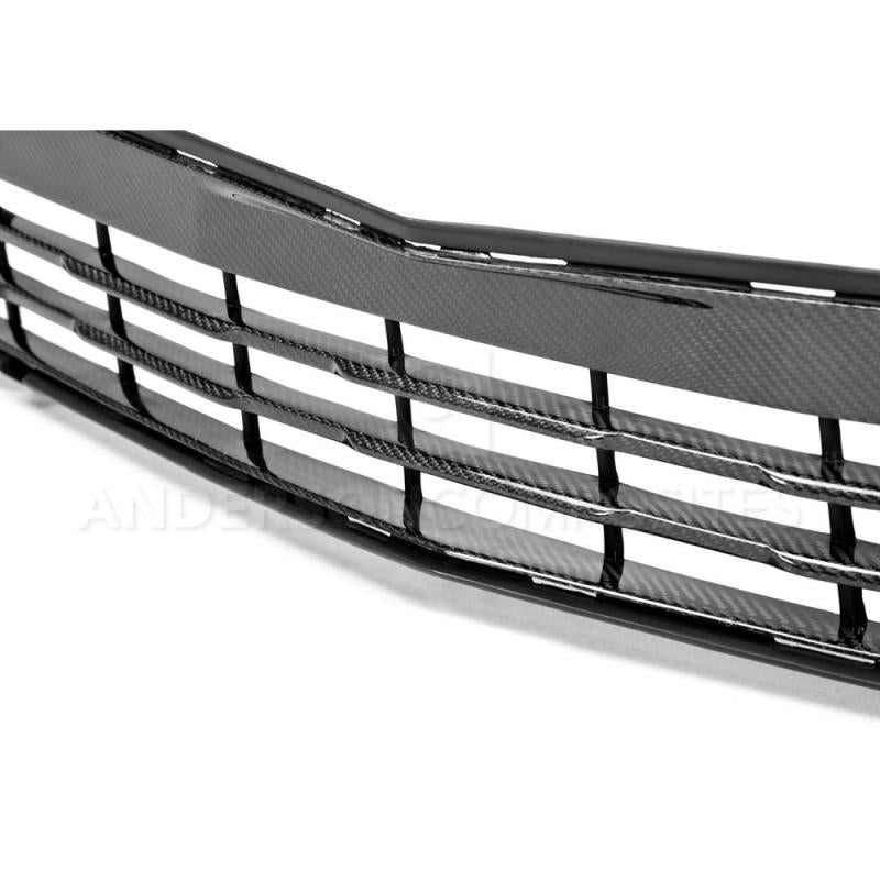 Anderson Composites 14-15 Chevrolet Camaro SS / 1LE / Z28 Front Lower Grille - DTX Performance