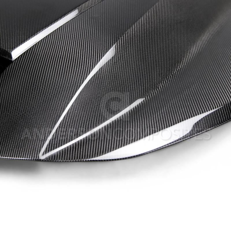 Anderson Composites 2016+ Chevy Camaro Carbon Fiber Double Sided Hood - DTX Performance