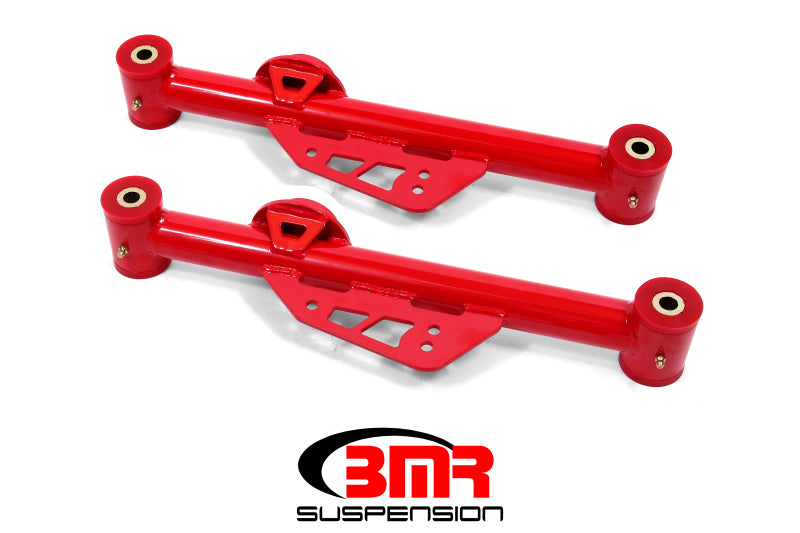 BMR 99-04 Mustang Non-Adj. Lower Control Arms (Polyurethane) - Red - DTX Performance