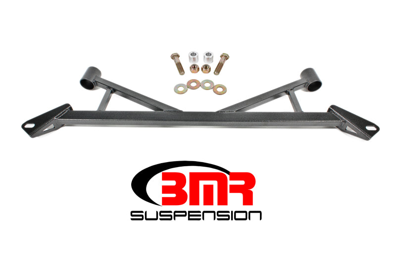 BMR 15-17 S550 Mustang Front 4-Point Subframe Chassis Brace - Black Hammertone - DTX Performance