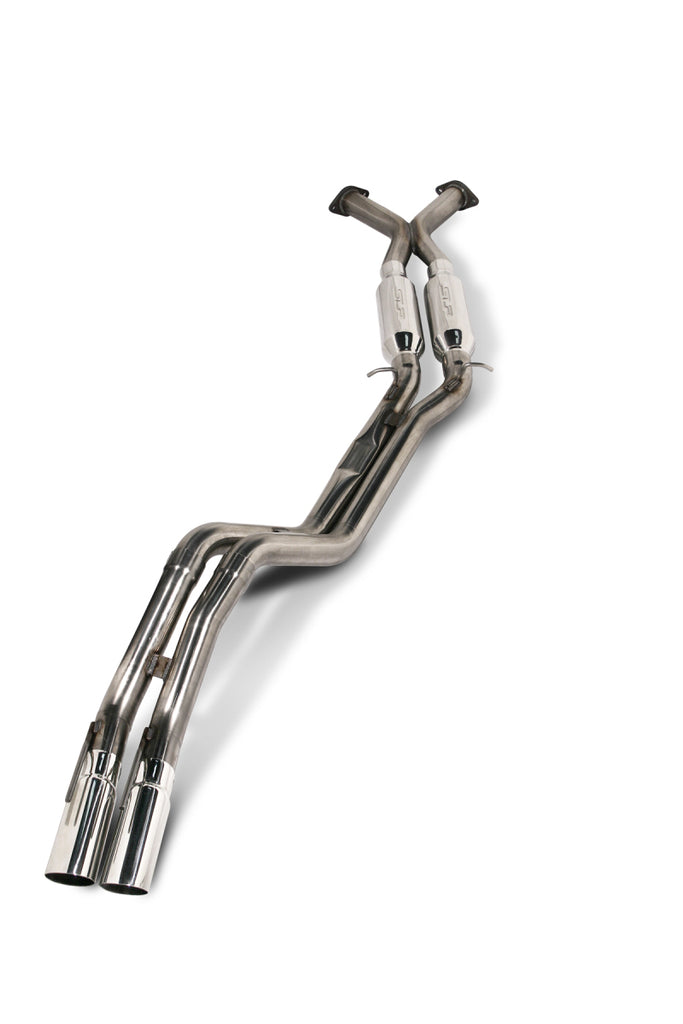 SLP 2004 Pontiac GTO LS1 LoudMouth Cat-Back Exhaust System w/ PowerFlo X-Pipe - DTX Performance