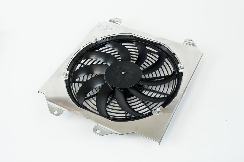 CSF 92-00 Honda Civic All-Aluminum Fan Shroud w/12in SPAL Fan - DTX Performance