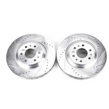 Load image into Gallery viewer, Power Stop 04-09 Cadillac SRX Front Evolution Drilled &amp; Slotted Rotors - Pair - DTX Performance