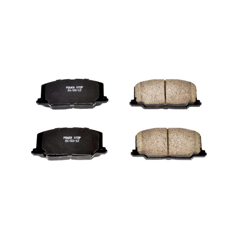 Power Stop 90-91 Lexus ES250 Front Z16 Evolution Ceramic Brake Pads - DTX Performance