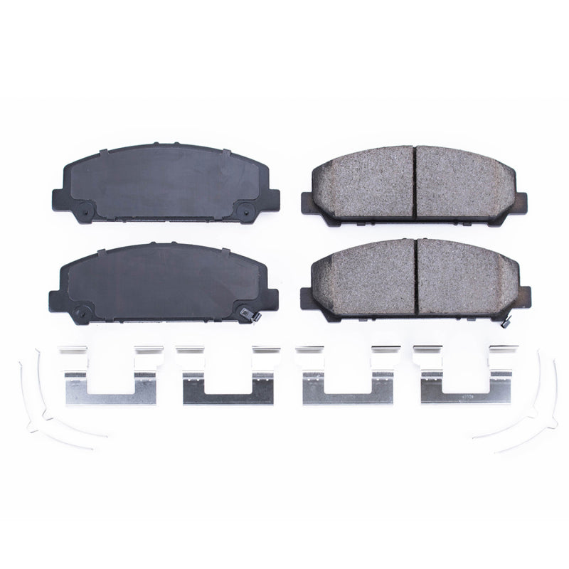 Power Stop 11-13 Infiniti QX56 Front Z17 Evolution Ceramic Brake Pads w/Hardware - DTX Performance