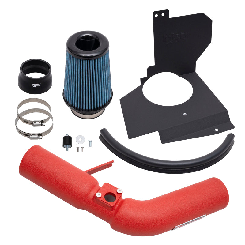 Injen 18-21 Subaru WRX STI H4-2.5L Turbo SP Aluminum Series Cold Air Intake - Wrinkle Red - DTX Performance