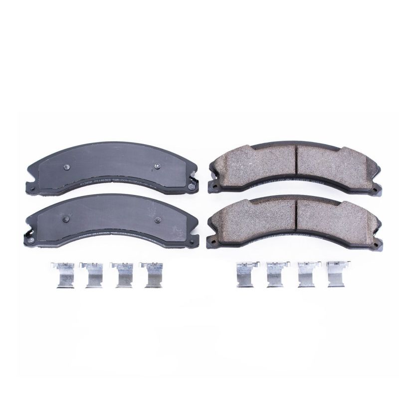 Power Stop 12-19 Nissan NV1500 Rear Z17 Evolution Ceramic Brake Pads w/Hardware - DTX Performance