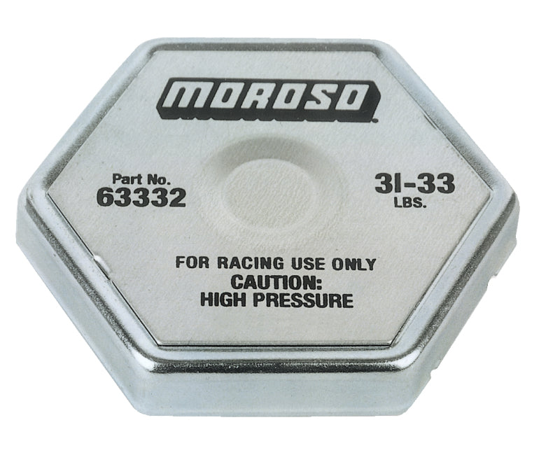 Moroso Racing Radiator Cap - 31-33lbs - DTX Performance