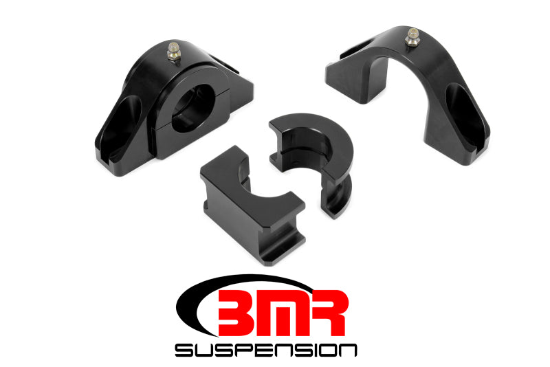 BMR Universal 1.375in Billet Aluminum Sway Bar Mount Mount (Delrin) - Black - DTX Performance