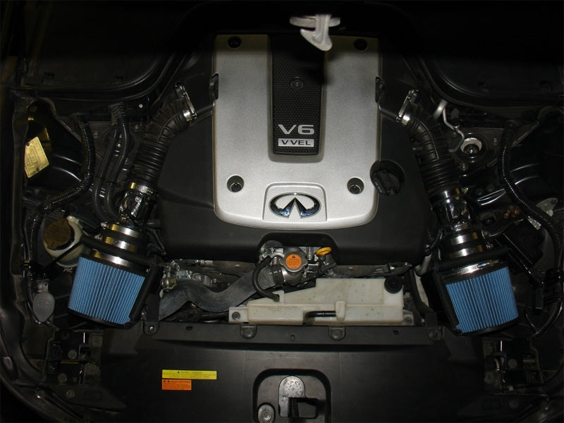 Injen 07-08 G35 4Dr 3.5L/08-13 G37/G37 IPL 2Dr 3.7L/09-13 G37 4Dr 3.7L V6 Black Short Ram Intake - DTX Performance