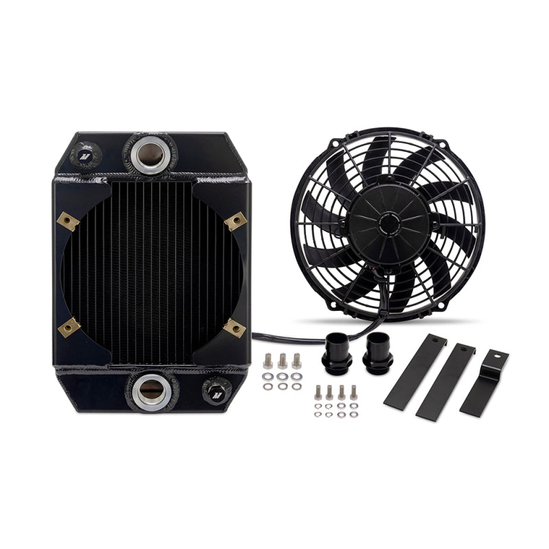 Mishimoto Universal Drag Race Performance Aluminum Radiator - Black - DTX Performance