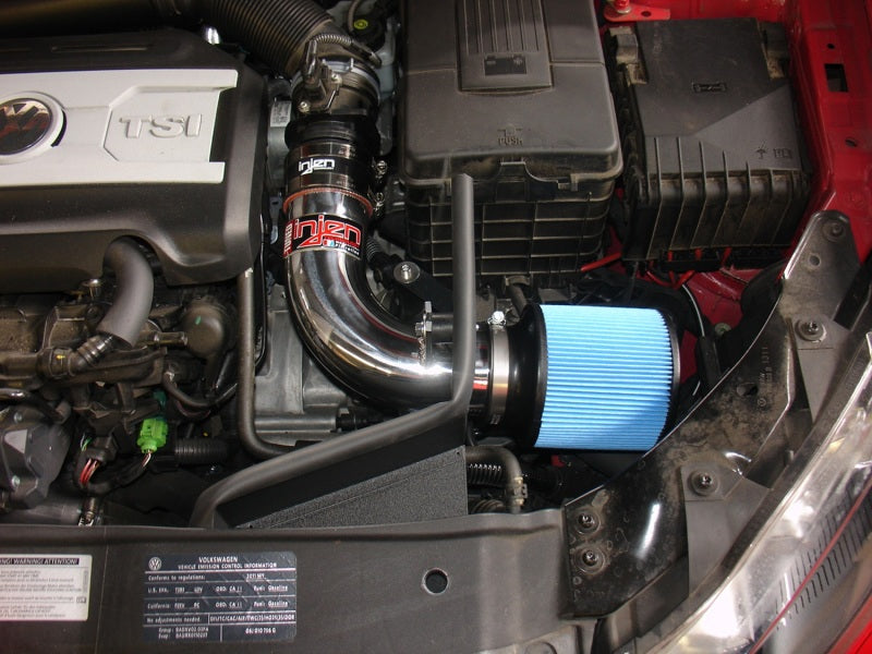 Injen 10-12 VW MK6 GTI 2.0L TSI Black Short Ram Intake w/ Heat Shield - DTX Performance