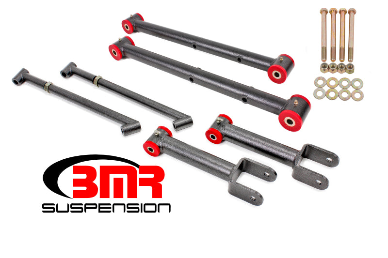 BMR 68-72 A-Body Non-Adj. Rear Suspension Kit - Black Hammertone - DTX Performance