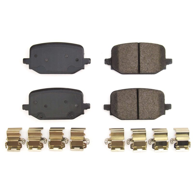 Power Stop 20-21 Ford Explorer Rear Z17 Evolution Ceramic Brake Pads w/Hardware - DTX Performance