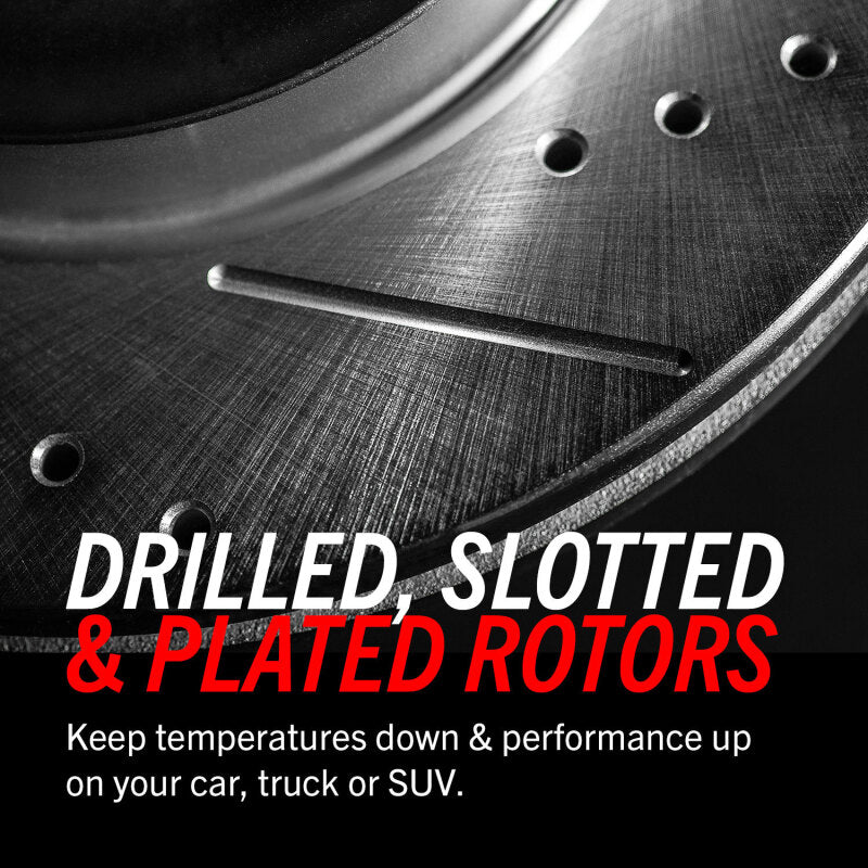 Power Stop 20-21 Chevrolet Corvette Front Evolution Drilled & Slotted Rotor - Pair - DTX Performance