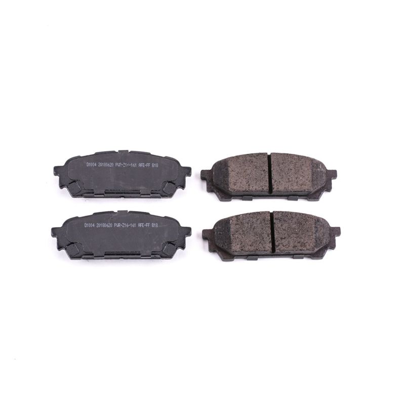 Power Stop 05-06 Saab 9-2X Rear Z16 Evolution Ceramic Brake Pads - DTX Performance