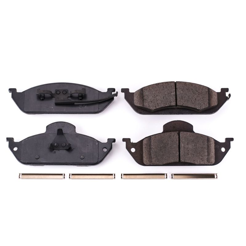 Power Stop 98-03 Mercedes-Benz ML320 Front Z17 Evolution Ceramic Brake Pads w/Hardware - DTX Performance