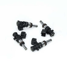 Load image into Gallery viewer, Deatschwerks Bosch EV14 Universal 40mm Compact Matched Set of 4 Injectors 750cc (Extended Nozzle) - DTX Performance