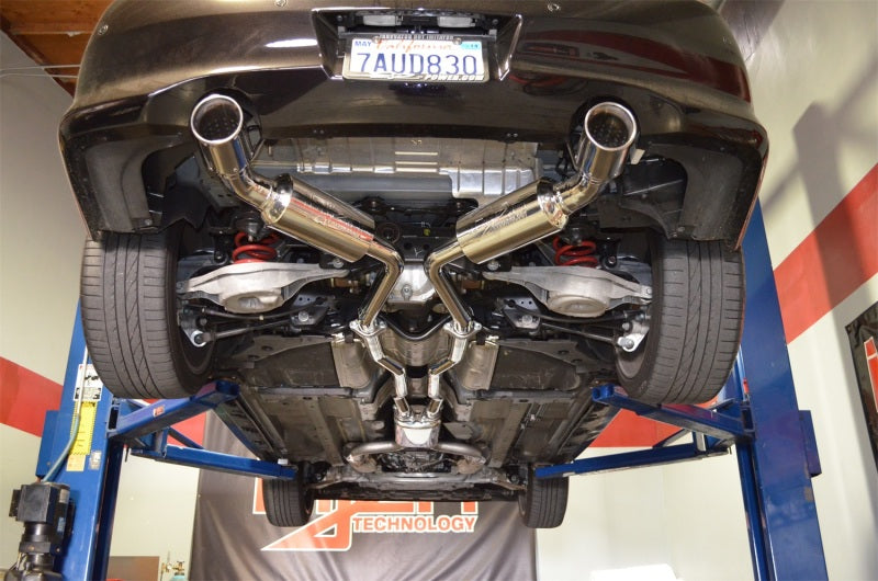 Injen 08-13 Infiniti G37/G37 IPL Coupe 3.7L 76mm Stainless Steel Exhaust w/ Titanium Tips - DTX Performance