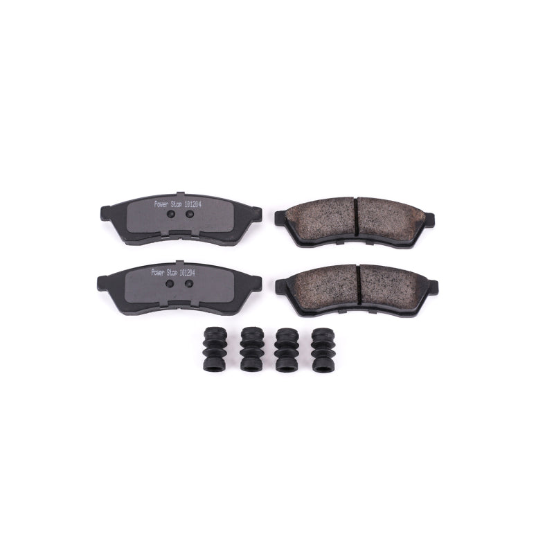 Power Stop 04-06 Chevrolet Epica Rear Z17 Evo Ceramic Brake Pad w/Hardware - DTX Performance